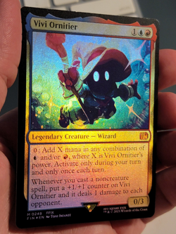 Vivi Ornitier (M0248) Foil Final Fantasy Magic the Gathering. NM Never Played - Image 4