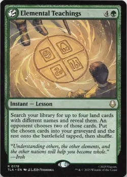 Elemental Teachings R Avatar: The Last Airbender 178 NM MTG - Image 1
