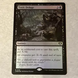 Toxic Deluge Commander Masters Foil - Image 1