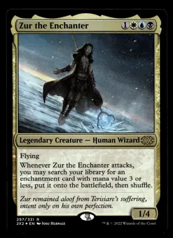 Zur the Enchanter 297 Foil R Double Masters 2022 - Image 1