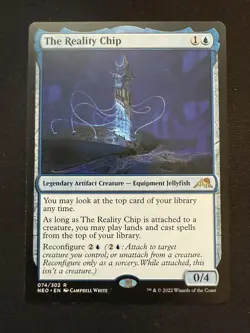 The Reality Chip 74 - R - Kamigawa: Neon Dynasty - Normal - MTG - LP - Image 1