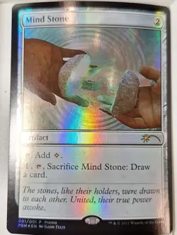 Mind Stone - FOIL - Bring-a-Friend Promo - Magic the Gathering MTG Nice! - Image 1