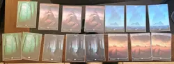 Unstable Lands MTG 3x Swamp, 3x Island, 3x Forest, 3x Mountain, 3x Plains - Image 1