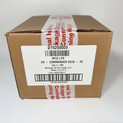 Magic The Gathering LOTR Commander Deck Tales of Middle Earth Sealed Case - Image 1