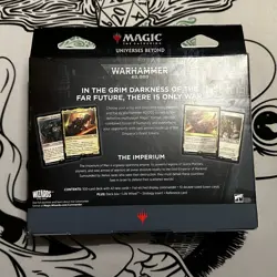 MTG Magic The Gathering - WH 40k Commander Deck -Forces Of The Imperium [SEALED] - Image 2