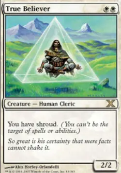 True Believer - Foil NM, English MTG 10th Edition - Image 1
