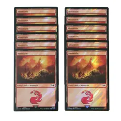 x12 Mountain 316 Surge Foil Warhammer 40k MTG Magic: The Gathering - Image 1