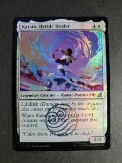Katara, Heroic Healer 0215 (Foil) Uncommon MTG Avatar Eternal - Image 1