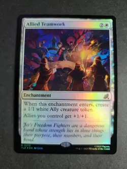 Allied Teamwork (Foil) Rare MTG Avatar Eternal - Image 1