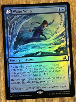 MTG: Avatar: The Last Airbender Eternal-Legal, Water Whip - Foil - Image 1