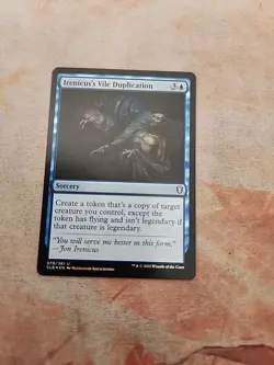 Irenicus's Vile Duplication Foil Commander Legends Battle For Baldur's Gate MTG - Image 1