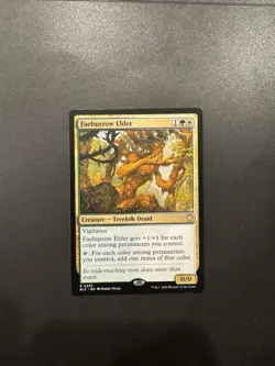 Faeburrow Elder 0252 Rare Non Foil Bloomburrow Commander MTG Near Mint - Image 1