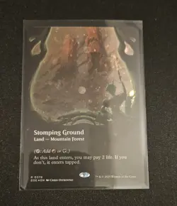 Stomping Ground (Borderless) (Galaxy Foil) Edge of Eternities Foil - Image 1