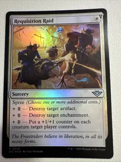 Requisition Raid (NM Foil) OTJ-0026 Uncommon MTG - Image 1