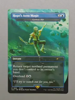 MTG x FINAL FANTASY SECRET LAIR - HOPE'S AERO MAGIC #1869 NON-FOIL - Image 1