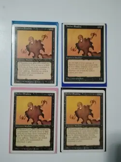 Magic the Gathering Nether Shadow X4 Three 3rd One 4th Edition - Image 1
