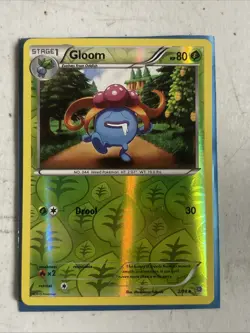 Pokemon TCG Gloom Ancient Origins 2/98 Reverse Holo Uncommon Grass - Image 1