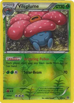 Pokemon - Vileplume - 3/98 - Rare - Reverse Holo - XY - Ancient Origins - NM - Image 1