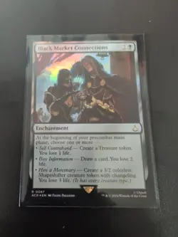 MTG - Black Market Connections (Foil) Assassins Creed #087 - Image 1