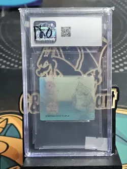 CGC 8.5 Pikachu/Sandshrew Lenticular Pokemon Meiji Super Change - 1998 - Image 3