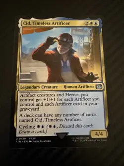 Cid, Timeless Artificer (0419) Final Fantasy Regular - Image 1