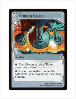 1x Grinding Station, Mystery Booster 2 - Future Sight, Magic MTG NM - Image 1