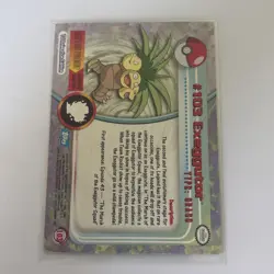 Exeggutor Silver Foil Topps Pokemon TV Animation Edition Series 2 #103 2000 - Image 2