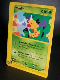 Pokemon Card - Weedle Skyridge 115/144 Common LP-NM - Image 3