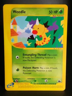 Pokemon Card - Weedle Skyridge 115/144 Common LP-NM - Image 4