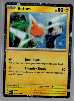 Rotom 070/198 Cosmos Holo Promo Scarlet & Violet Pokemon TCG Near Mint - Image 1