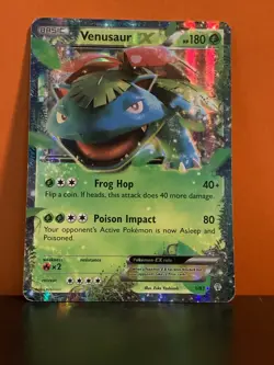 Pokemon TCG Venusaur EX Ultra Rare Holo Card 1/83 Generations - Image 1