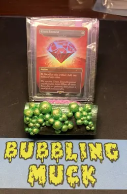 Chaos Emerald (Lotus Petal) Red 7032 Secret Lair Magic MTG Rainbow Foil 🌈 🦔 - Image 1