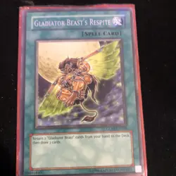 Yugioh - Gladiator Beast's Respite Rare GLAS-EN058 - Image 1