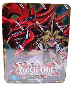 YUGIOH 2016 MEGA TIN YUGI AND SLIFER New *Factory Sealed* - Image 1