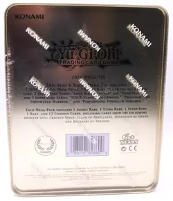 YUGIOH 2016 MEGA TIN YUGI AND SLIFER New *Factory Sealed* - Image 2