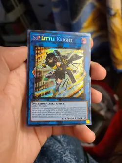 Yugioh S:P Little Knight RA03-EN049 1st Prismatic Collector's Rare - Image 1