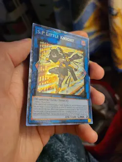 Yugioh S:P Little Knight RA03-EN049 1st Prismatic Collector's Rare - Image 2