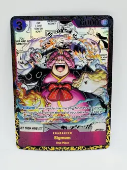 Goddess Story One Piece Bigmom Manga DIY Doujin Kawaii Art Holo Card - Image 1