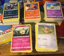 Pokemon Sun & Moon Sets Lot, 650 Cards C/U, All NM - Image 1