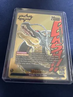 Shenron FB07-097 Leader Gold Manga Booster 02 Dragon Ball Card English - Image 2