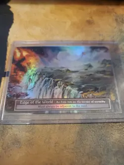 Edge Of The World Sorcery Contested Realm Alpha Elite Foil - Image 1