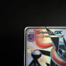 Greninja GX SV56/SV94 Hidden Fates Shiny Full Art Near Mint Pokemon Card - Image 2