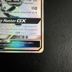 Greninja GX SV56/SV94 Hidden Fates Shiny Full Art Near Mint Pokemon Card - Image 4