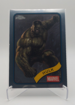 Hulk - 128 Base Card - 2025 Topps Chrome - Marvel - Image 1