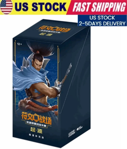 US STOCK 2025 Riftbound Chinese League of Legends TCG Card Game Origin slim Box - Image 1