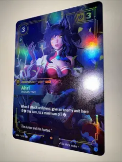 Ahri 2025 League of Legends Riftbound TCG OGN 119/298 Foil Card Game CCG - Image 3