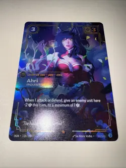 Ahri 2025 League of Legends Riftbound TCG OGN 119/298 Foil Card Game CCG - Image 4