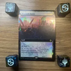 MTG Drannith Ruins (Foil Extended Art) [March of the Machine: The Aftermath]​ - Image 1