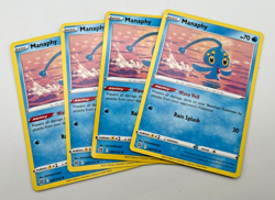 Manaphy 041/172 x4 4x Pokemon Card 2022 Brilliant Stars Playset LP - Image 1