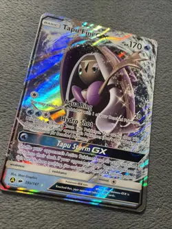 Tapu Fini GX 39a/147 Ultra Rare Alternate Art Holo Full Art Pokemon Card - Image 2